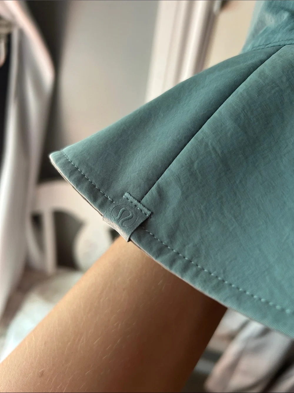 Lululemon Teal Floppy Bucket Hat with Signature Logo Tag